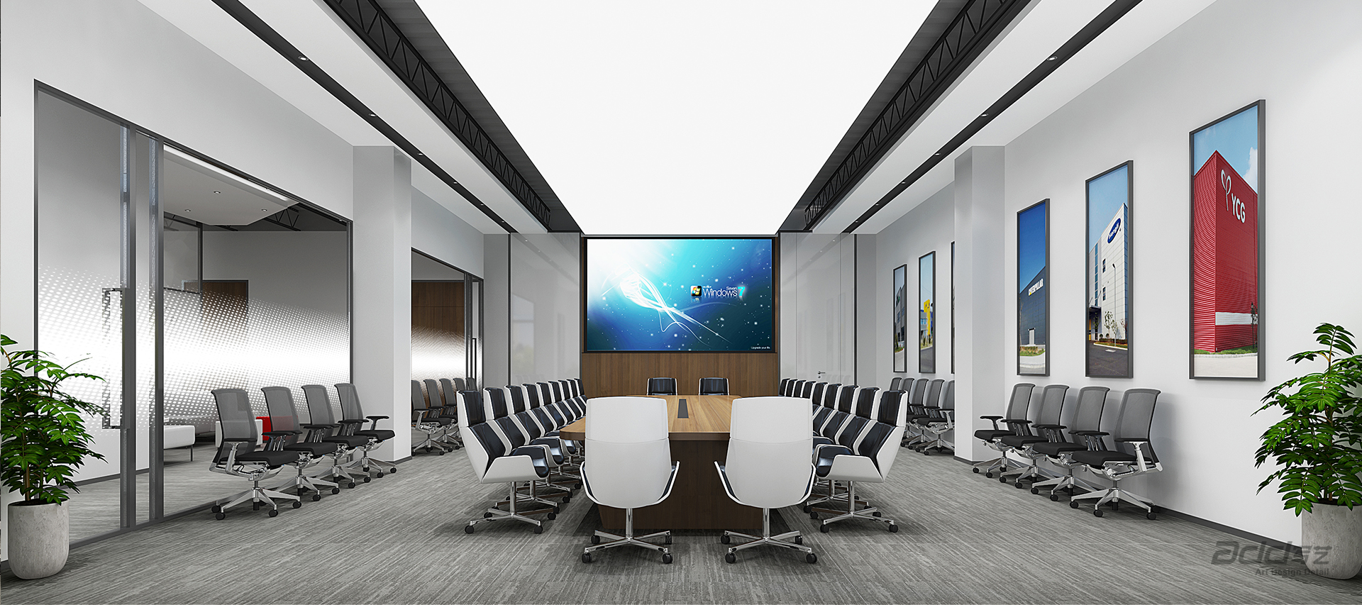 歐本鋼構(gòu)辦公室設(shè)計(jì) 會議室-pc