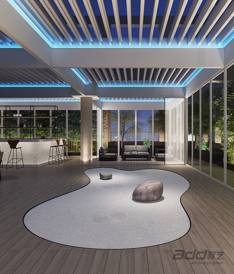 高瓴資本辦公室裝修-戶(hù)外空間-pc